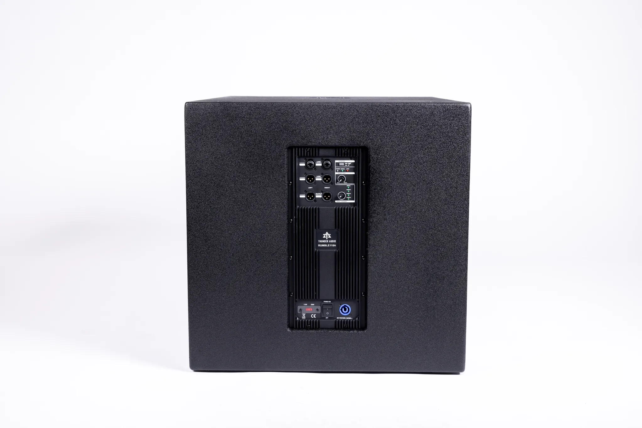 ThunderAudio Rumble 118A Rear Panel Controls